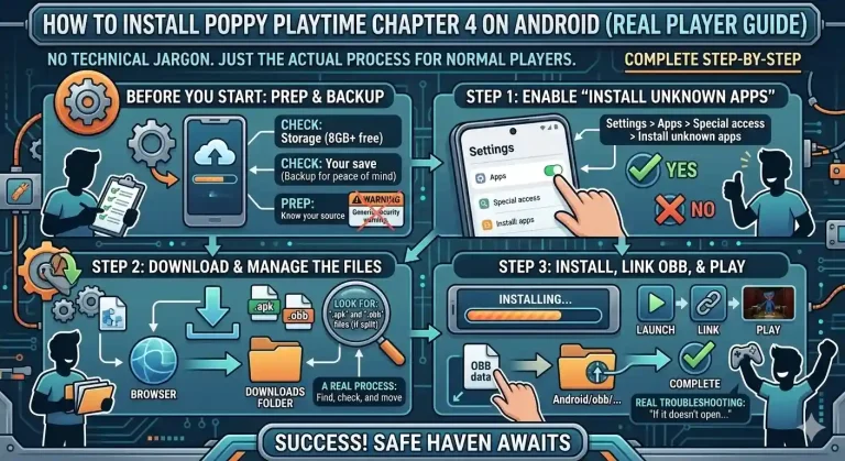 How to Install Poppy Playtime Chapter 4