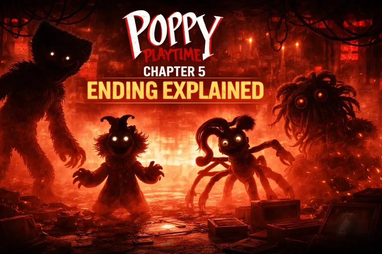 Poppy Playtime Chapter 5 Ending