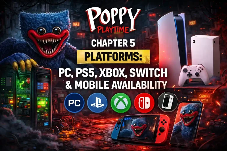 Poppy Playtime Chapter 5 running on PC via Steam platform